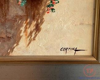 Original Oil on Canvas by MAXIMO CORTINA