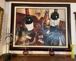 THOMAS ARVID Artist Proof Giclee on Canvas "Life's Pleasures"