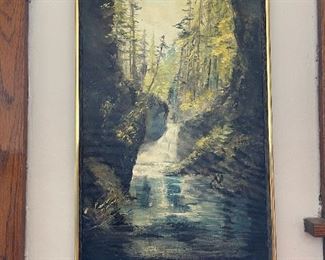 Original Oil on Canvas by ANNA CHRASTA