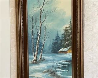 Original Oil on Canvas by HAROLD COX