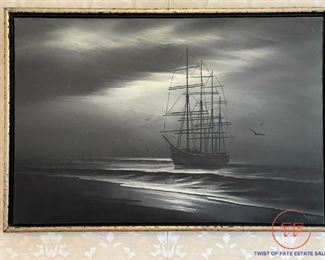 Original Oil on Canvas by CAMERON