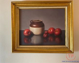 Original Oil on Canvas Still Life
