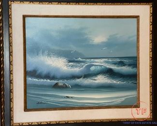Original Oil on Canvas Seascape