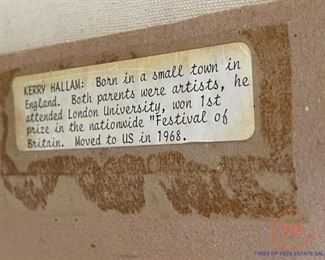 Original Oil on Canvas by KERRY HALLAM