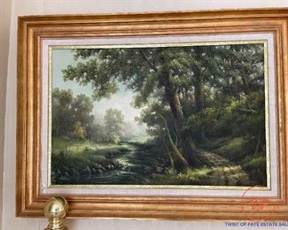 Original oil on Canvas by RAY SUMMER