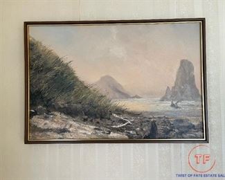 Original Oil on Canvas by ANNA CHRASTA