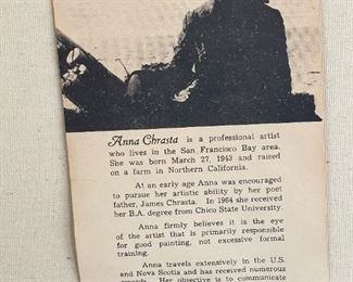 Original Oil on Canvas by ANNA CHRASTA