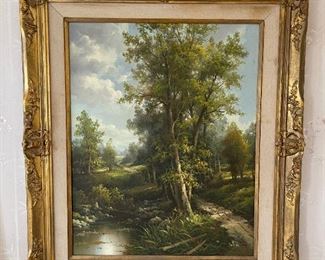 Original Oil on Canvas by RAY SUMMER