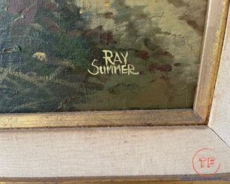 Original Oil on Canvas by RAY SUMMER