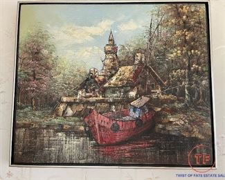 Original Oil on Canvas