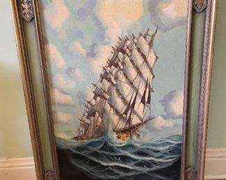 Original Oil on Canvas by RENATO LONGANESI