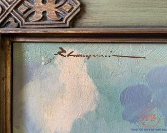 Original Oil on Canvas by RENATO LONGANESI