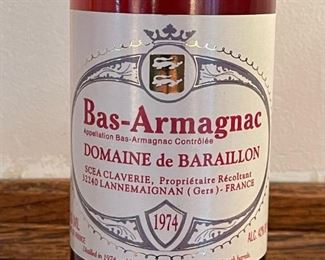 1974 Claverie Domaine Baraillon Vintage Bas Armagnac