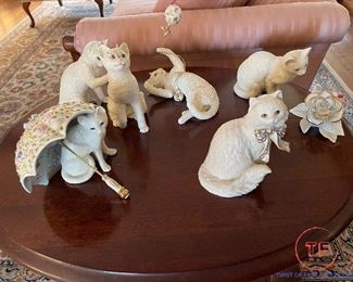 LENOX Cat Figurines