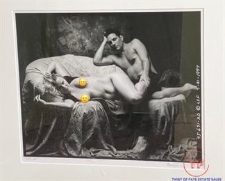 Original Nude Photo Black and White by LARRY FERGUSON "Ms. M”