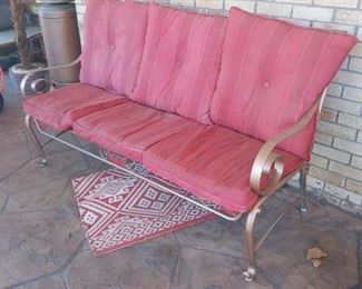 Martha Stewart outdoor bench