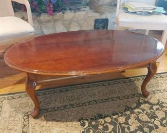 queen anne coffee table