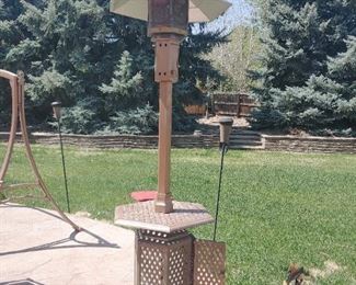 Multiple patio outdoor heaters