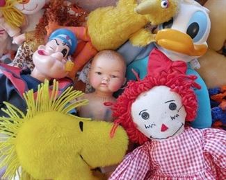 vintage stuffed animals