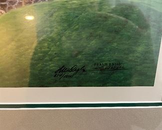 Augusta golf print