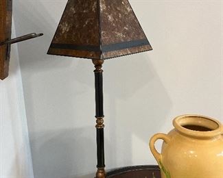 mica shade lamp