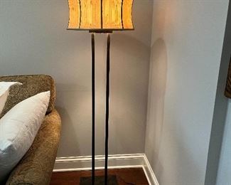 pair well made floor lamps with dimmer switches