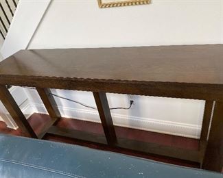 Sofa table, TV stand, surfboard, etc.