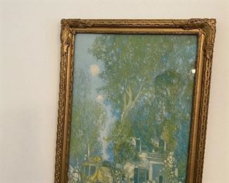 Another amazing pastel art in cool frame.