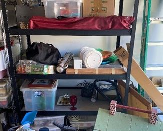 There is some cool stuff in the garage.