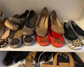 Tory Burch shoes out the wazoo!