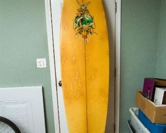 Vintage Surfboard by Spencer (Laguna Beach) Oak St Surfboards