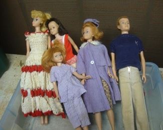 1960's Barbie and Ken, Midge