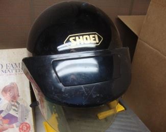 Shoei motorcycle helmet