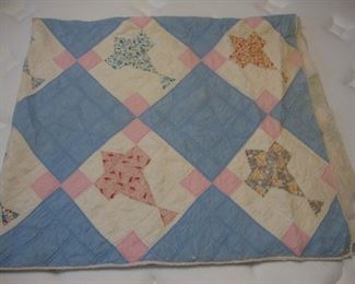 1940's Lindbergh airplane quilt