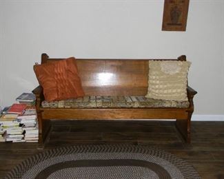 Large antique bench