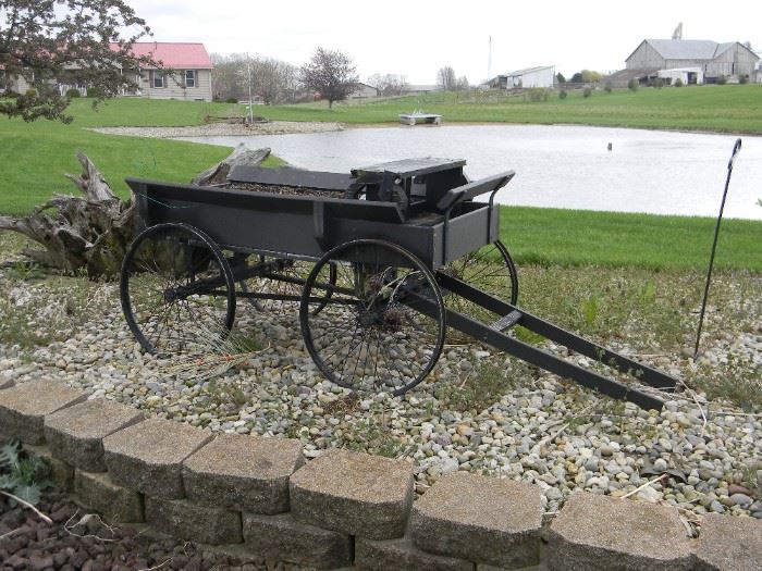 antique wagon pull behind 
