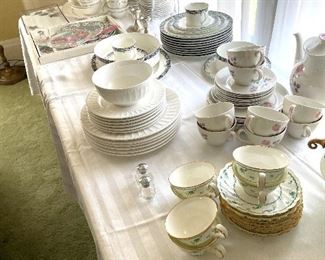 Lots of dinnerware!