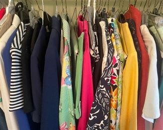 Ladies clothing, mostly size S/M petite