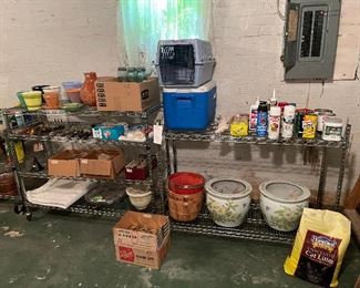 Stainless steel shelving