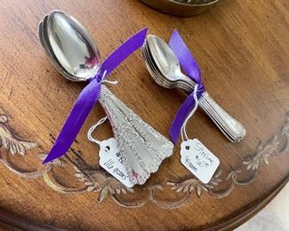 Sterling silver spoons