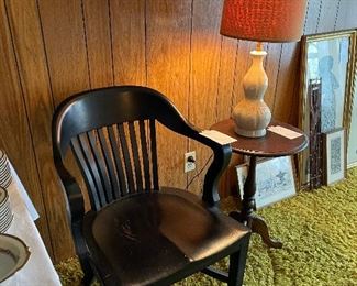 Sturdy banker's chair