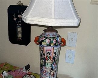 Late 19th Century Chinese Lamp