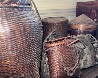 Antique South West Ifugao basket bag