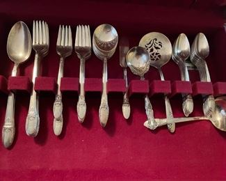 First love silverplate flatware