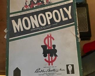 Vintage Monopoly Game