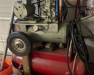 Binks lo-boy compressor