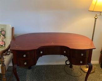 Vintage Kidney Desk