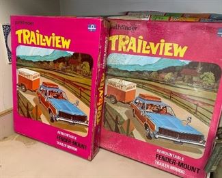 Vintage Pathfinder Trail-View Trailer Mirrors