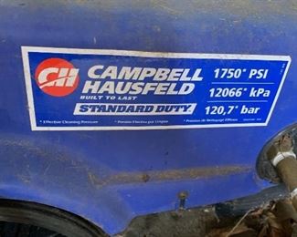 Campbell Hausfeld Power Washer
