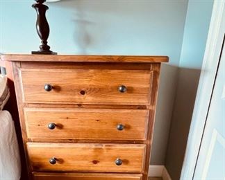 Five drawer end table
